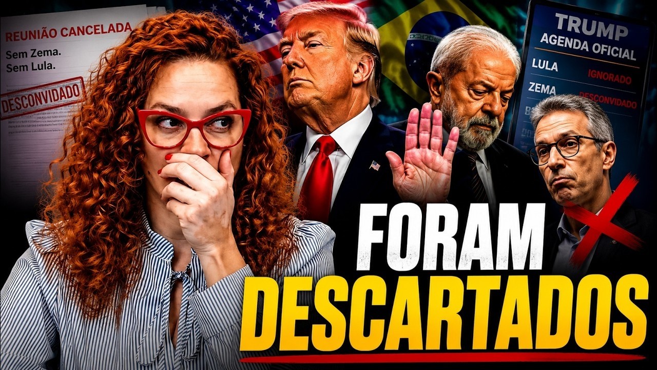 TRUMP DEIXA LULA NO VÁCUO — Zema leva cartão vermelho e Flávio agradece