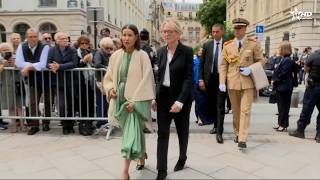 الأميرة للا مريم تمثل جلالة الملك في جنازة برناديت شيراك