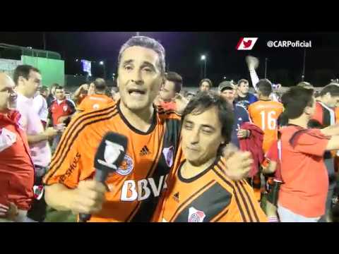 Fútbol Senior Campeón - Saludo de Hernán Díaz
