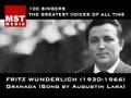 100 Singers / The Greatest Voices: FRITZ WUNDERLICH