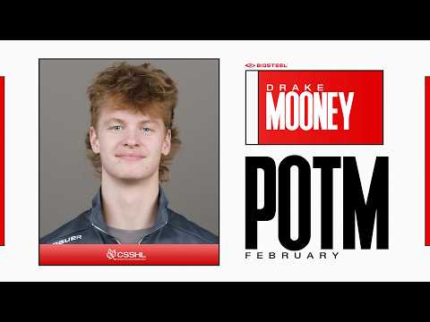  U18 Prep February POTM | Drake Mooney, Prairie Hockey Academy 