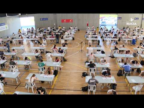 363 estudiantes se examinan de la PAU 2026 en el Pabellón Muixara
