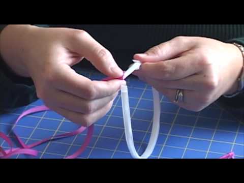 how to attach bow to headband