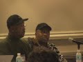 west coast hip-hop guru davey d 
james alexander, bassist for the barkays
panelist,national media reform conference
memphis cook convention center jan 07