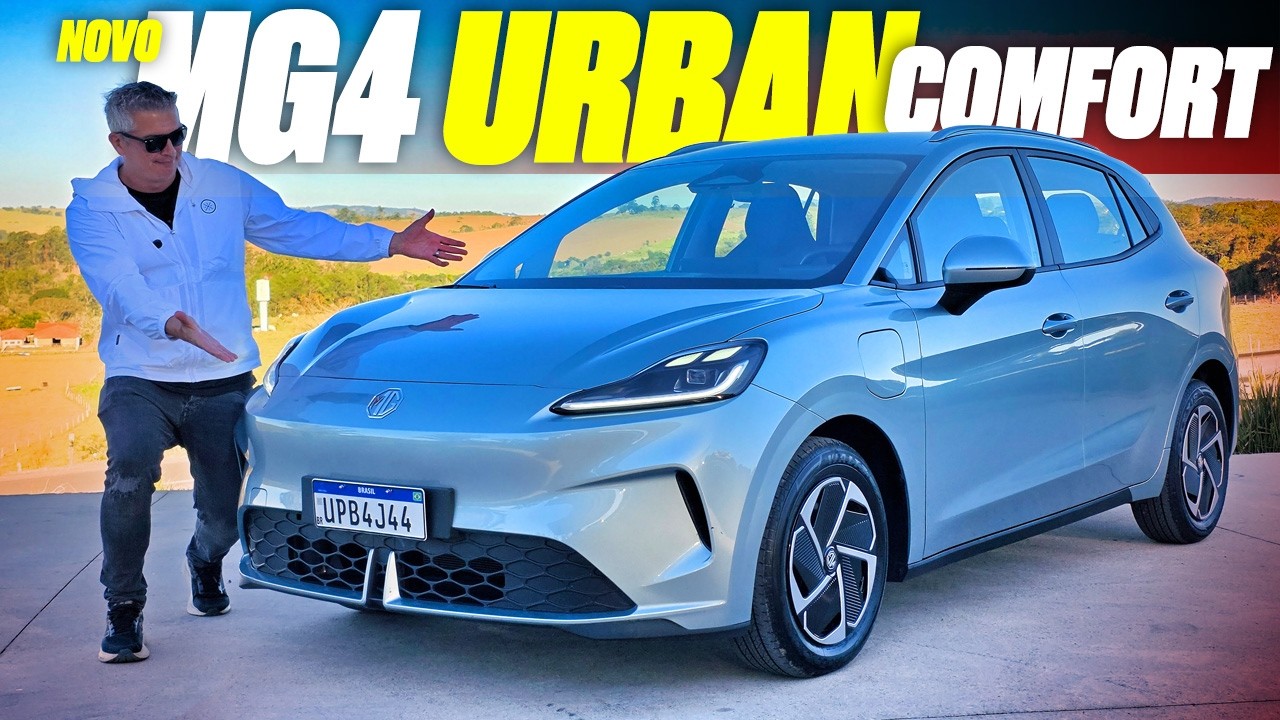 Novo MG4 Urban Comfort - A VERSÃO DE R$ 129.990! VEM COM CALOTAS? TEM ADAS? E A AUTONOMIA? EU CONTO!