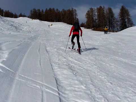 Skitourentechnik für Fortgeschrittene