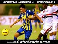 Sport. Luque�o 1 - Sao Paulo 1. Copa Libertadores 2008.
