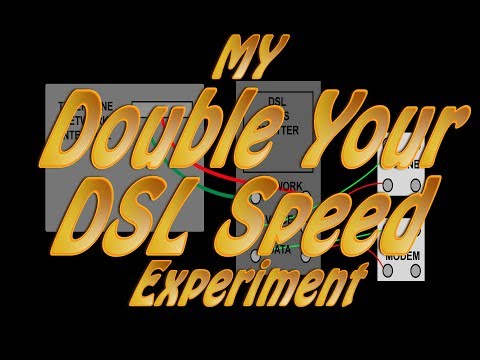 how to get more dsl speed