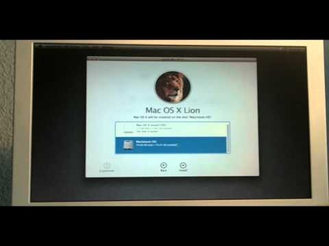 how to install mac os x usb