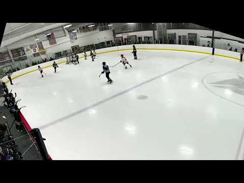 Rocco Lancia with nice vision to find the open D man for a score U14 game