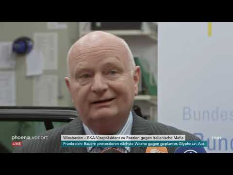 BKA-Vizepräsident Peter Henzler zu Razzien gegen di ...