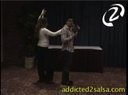 How to do a simple pattern in salsa dancing