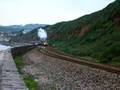 67003 drags steam train
