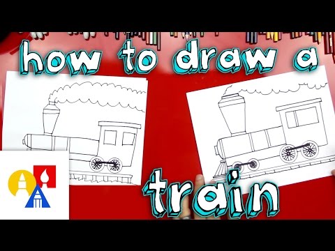 video-linktoworks-How To Draw A Train - YouTube