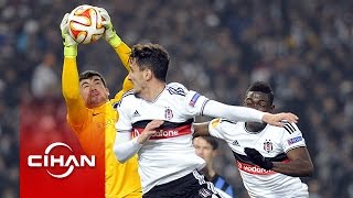 Beşiktaş - Club Brugge maçından kareler