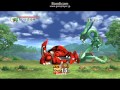 スマブラX グラードンvsレックウザ