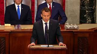 Congress cracks up over Macron 's Trump kiss reminder