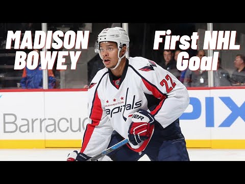 Madison Bowey #22 (Washington Capitals) first NHL goal 29/12/2018