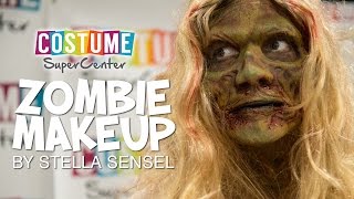 Zombie Makeup Demo at New Jersey Comic Exp