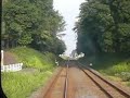 朝の常総線・複線区間(1/4)Joso line Double-track section cockpit view