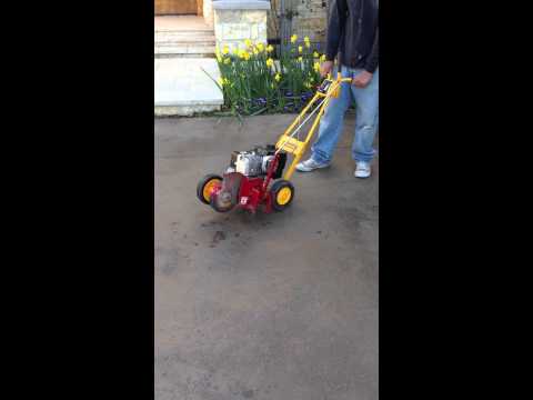 how to change belt on mclane edger