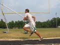gray's pole vault pole breaking