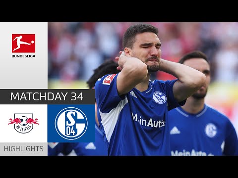 RB Rasen Ballsport Leipzig 4-2 FC Schalke 04 Gelse...