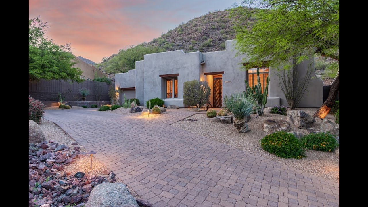 Prepare to be Amazed by this Fantastic Santa Fe Style Home in Scottsdale with more Drone Footage