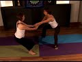 Partner Yoga Poses & Positions : Hindi Squat & Stretch in Partner Yoga Partner Yoga Poses & Positions : Hindi Squat & Stretch in Partner Yoga