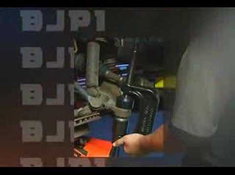 how to install snap ring on ball joint