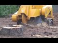 Red Roo Model SP8018 (90HP) Wireless Track Stumpgrinder