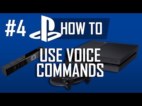 how to voice control ps4