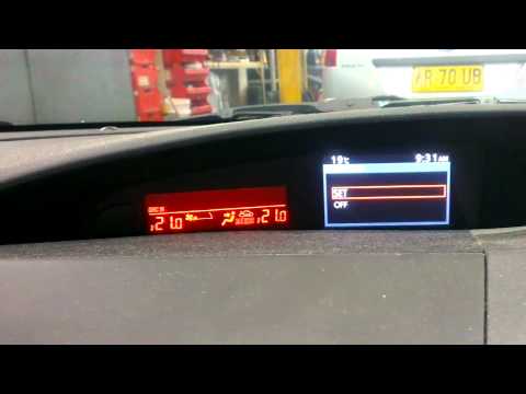 how to reset trip meter on mazda rx8