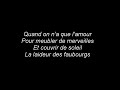 Quand on a que l amour Quand on a que l amour