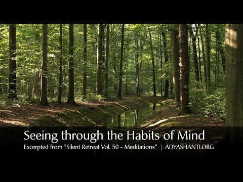 Adyashanti Guided Meditation: Seeing Through Habits of the Mind