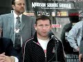 Klitschko contre la conférence de presse 
de combat de poteau d'Ibragimov