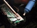 Desoldering a FET