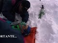 soccorso piste aprica, intervento per trauma toracico con arrivo dell'elisoccorso 118 di Sondrio