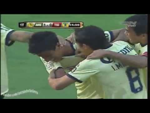 Gol de Sandoval con el Am&eacute;rica