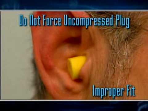 how to fit ear plugs