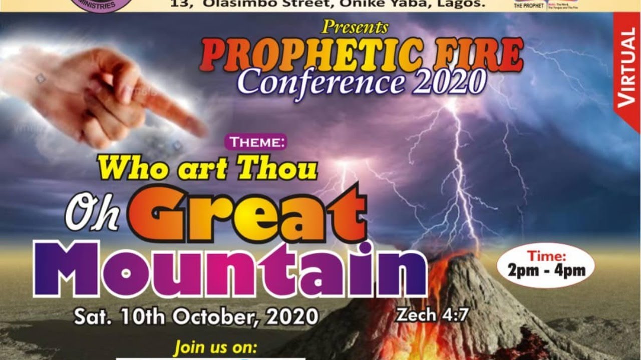 MFM Prophetic Fire Conference 10th October 2020 - Livestream