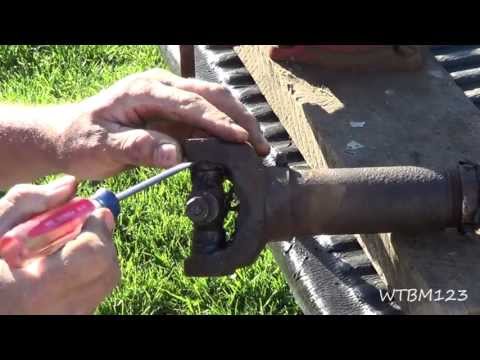 Changing a U Joint, or Universal Joint, in a Drive Shaft