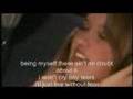 Emily Osment - I don't think about it (with lyrics)