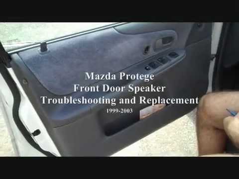 Mazda Protege Front Speaker Removal 1999 2003