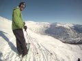 Pudder og sol i Myrkdalen - Voss Fjellandsby 23 februar 2010 