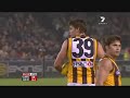 Hawthorn vs Carlton - Round 12 AFL - Fourth Quarter