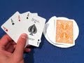 Attached Card Trick - Insane 4 Ace Trick