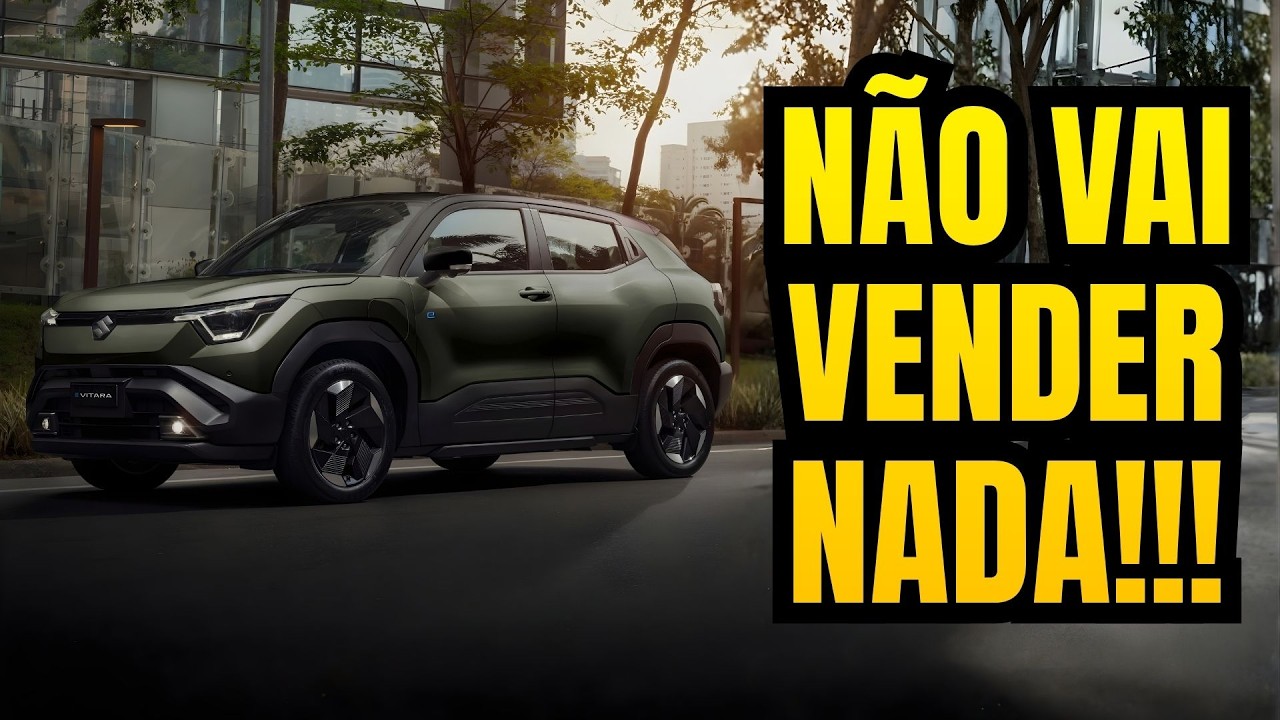 SUZUKI E-VITARA É MAIS UM GIGANTESCO MICO DE MERCADO!!!