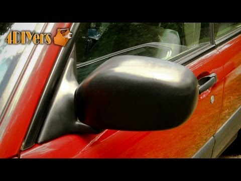 DIY: Subaru Forester Mirror Assembly & Glass Removal