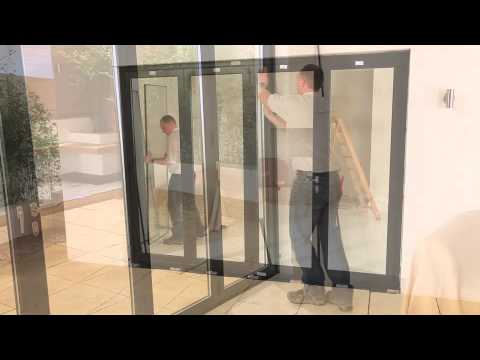 how to fit bifold doors